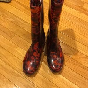 Merona • Floral Rain Boots